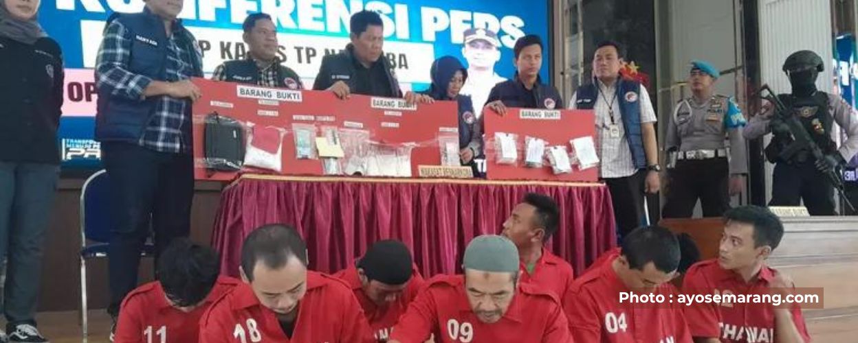 36-tersangka-kasus-narkoba-diamankan-polrestabes-semarang-pria-setengah-abad-jadi-kurir