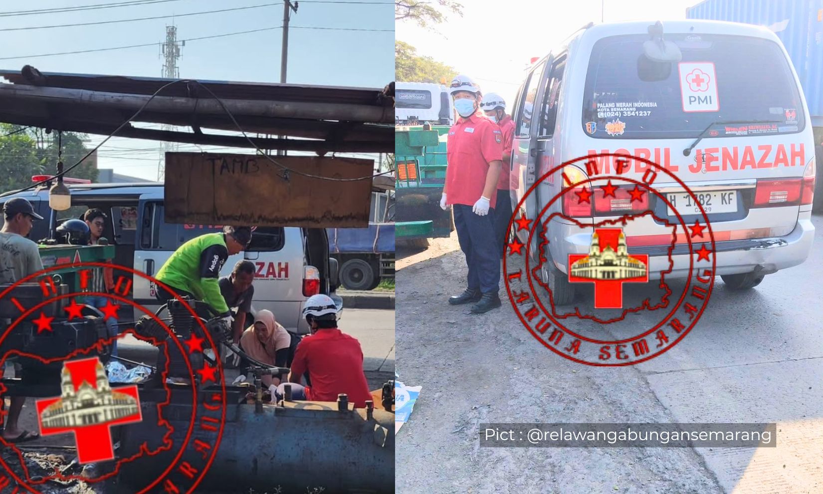 sopir-truk-asal-batang-meninggal-dunia-usai-terkena-ledakan-ban-truk-yang-sedang-diisi-angin-di-semarang-utara