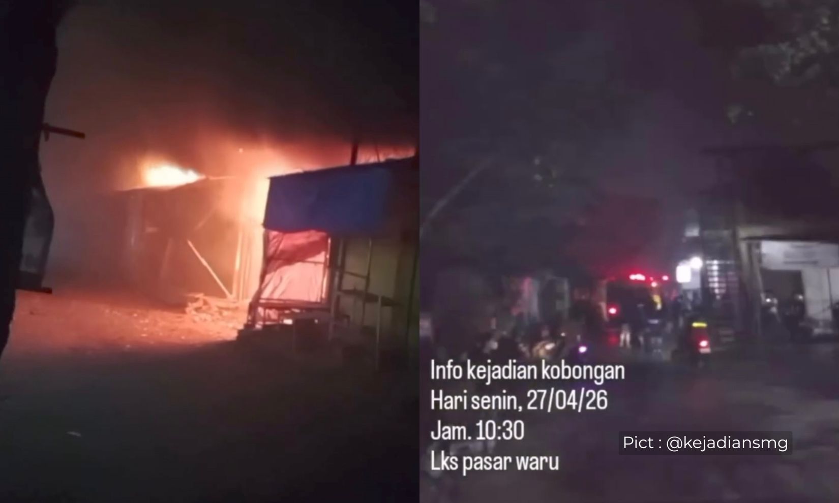 empat-kios-di-pasar-waru-baru-semarang-terbakar-kerugian-ditaksir-capai-rp-20-juta