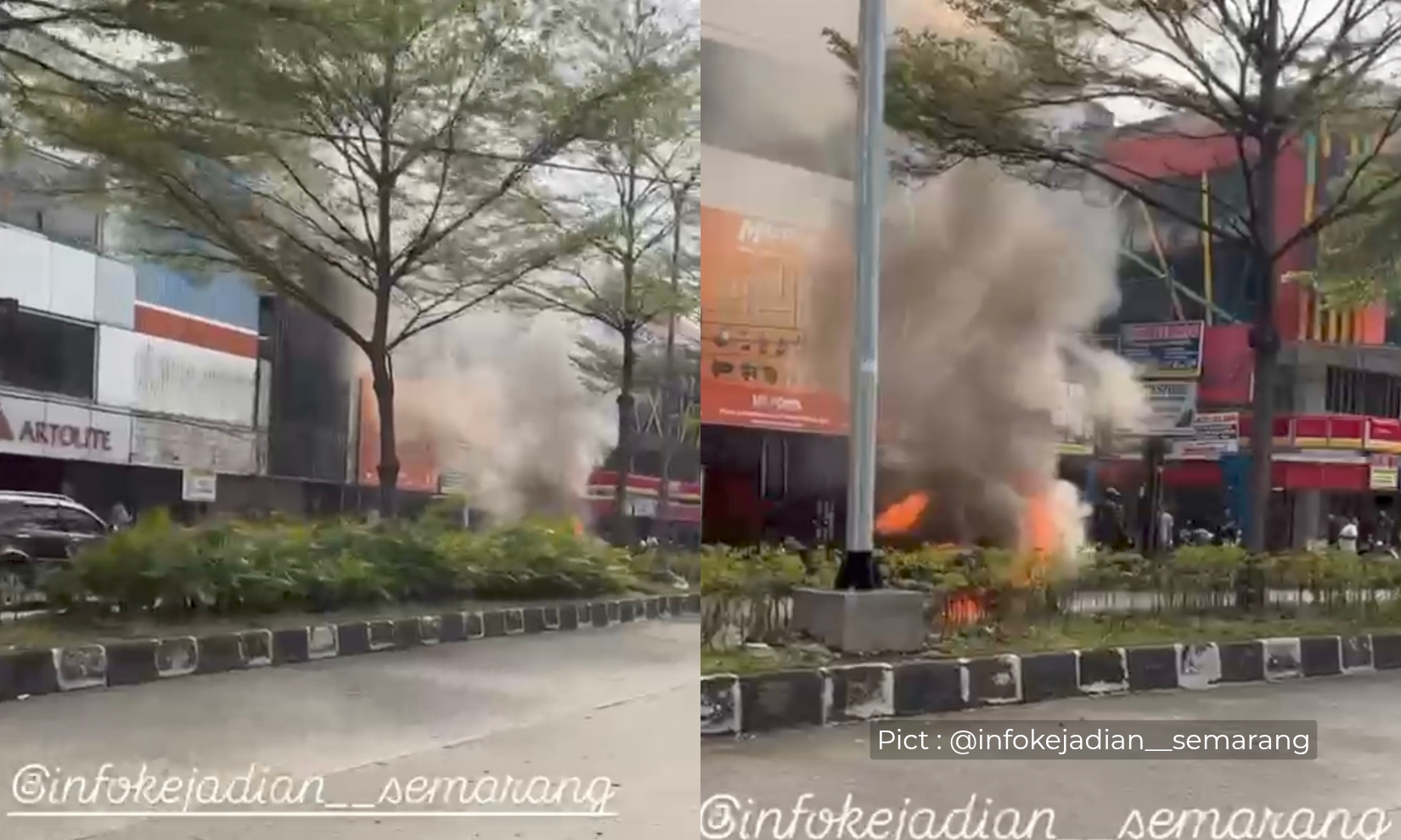 mobil-pick-up-terbakar-di-depan-pertokoan-jurnatan-semarang-berhasil-dipadamkan-warga-sekitar