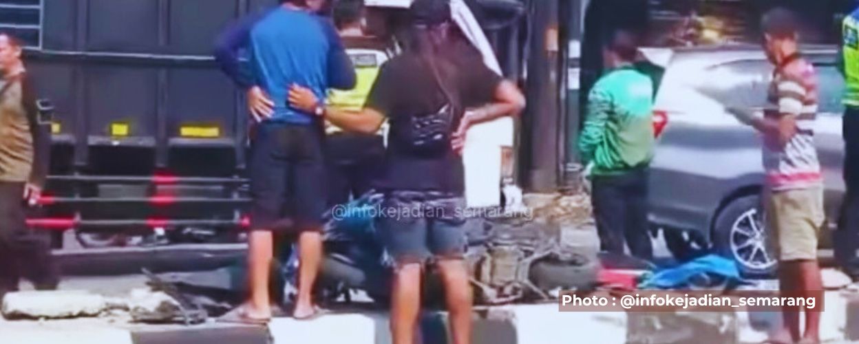 diduga-rem-blong-truk-tabrak-mobil-dan-sepeda-motor-satu-pengendara-tewas-di-ngaliyan