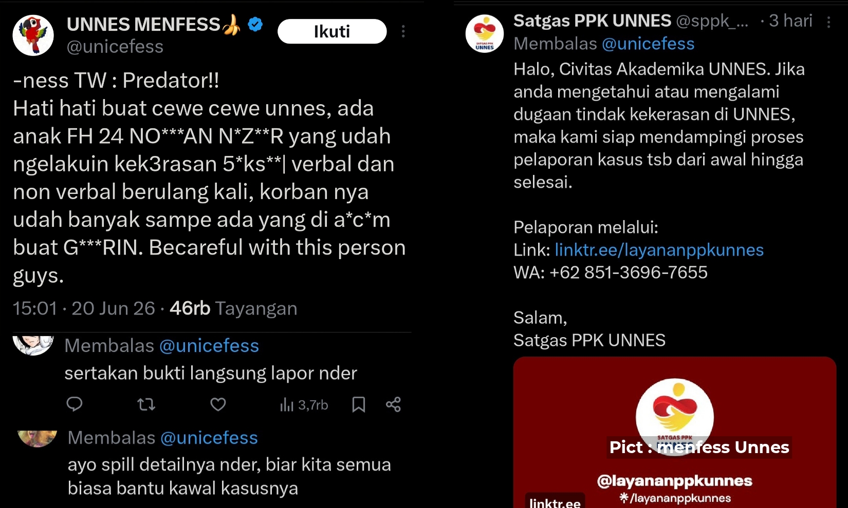 viral-cuitan-dugaan-kekerasan-seksual-di-lingkungan-kampus-satgas-ppk-unnes-berikan-kontak-pelaporan