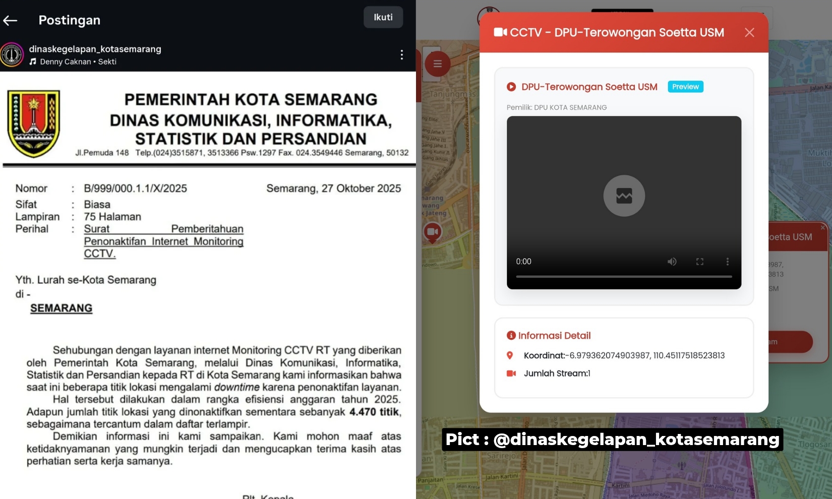 cctv-kota-semarang-mati-karena-efisiensi-anggaran-wali-kota-semarang-minta-diskominfo-aktifkan-kembali