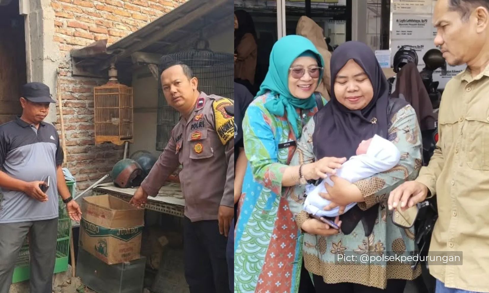 tega-bayi-laki-laki-dalam-kardus-ditemukan-warga-penggaron-kidul-di-samping-rumah