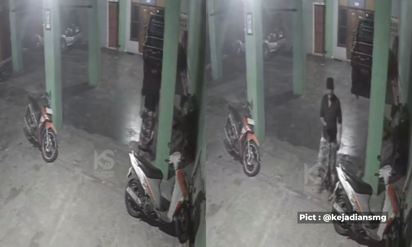 parah-banget-pria-berpeci-terekam-cctv-gasak-hp-driver-ojol-yang-sedang-istirahat-di-masjid-wilayah-ungaran